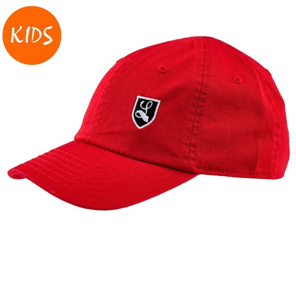 Kids Cap "Buckler" red